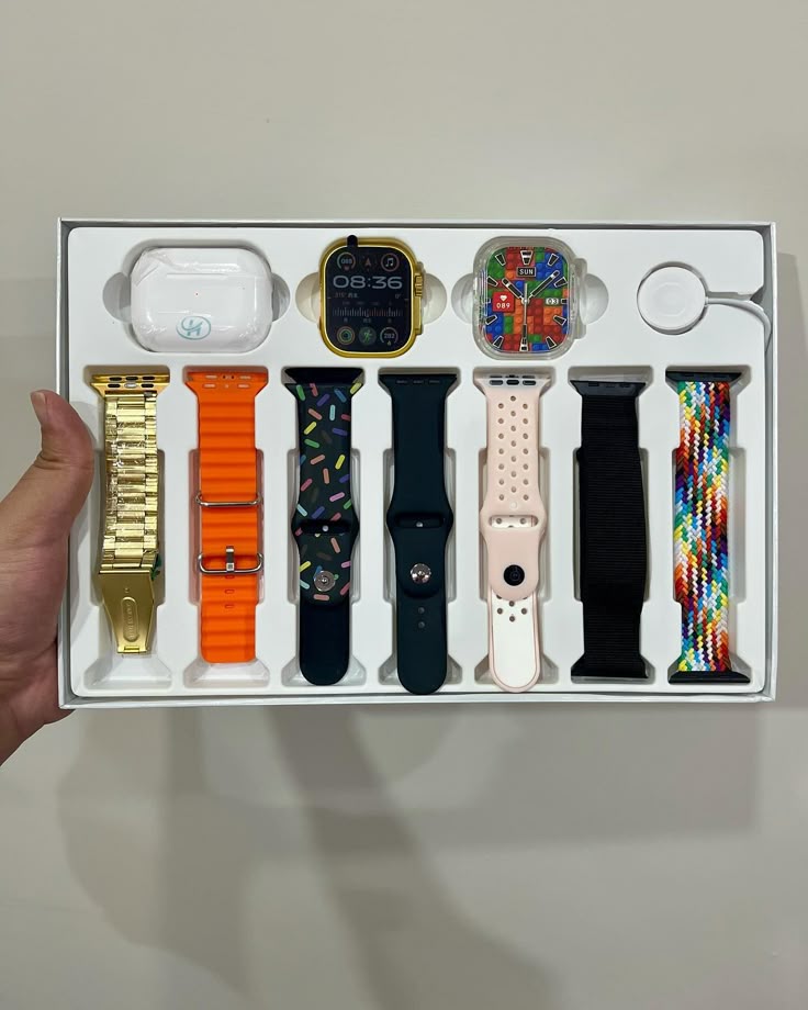 i20 Ultra Max Suit Smartwatch with Earphones