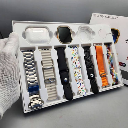 i20 Ultra Max Suit Smartwatch with Earphones