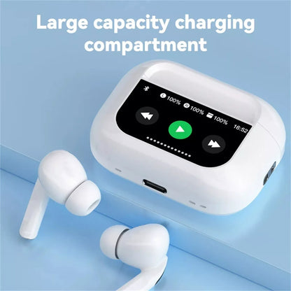 Touch Screen AirPods – Smart Wireless Earbuds