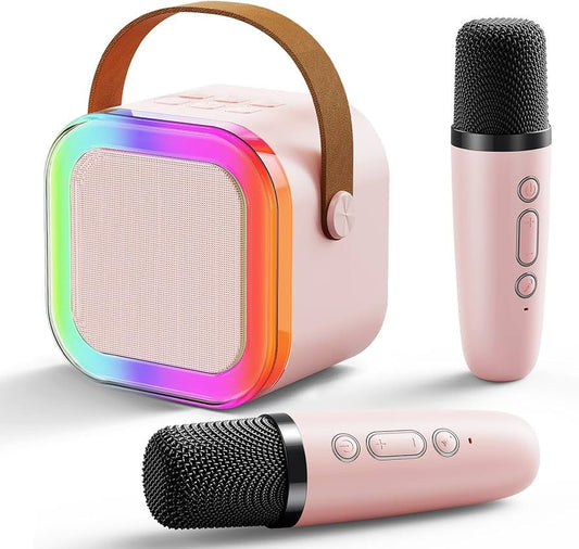 Wireless Karaoke Mic Set – Portable Bluetooth Speaker