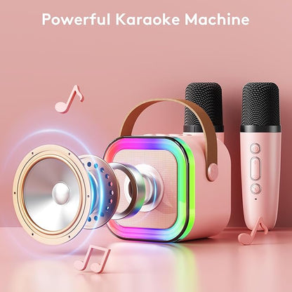Wireless Karaoke Mic Set – Portable Bluetooth Speaker