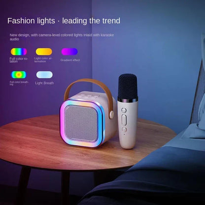 Wireless Karaoke Mic Set – Portable Bluetooth Speaker