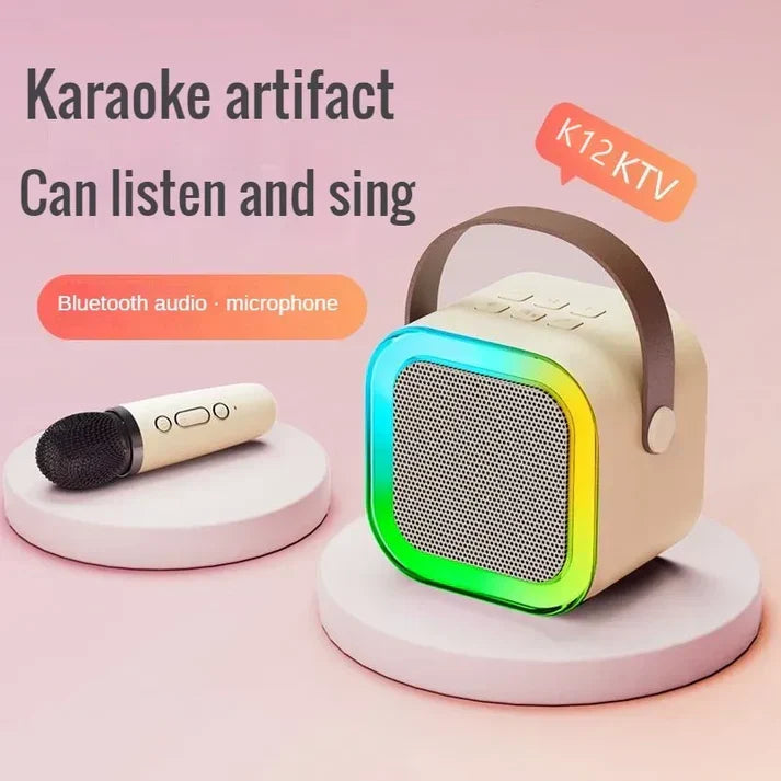 Wireless Karaoke Mic Set – Portable Bluetooth Speaker