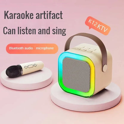 Wireless Karaoke Mic Set – Portable Bluetooth Speaker