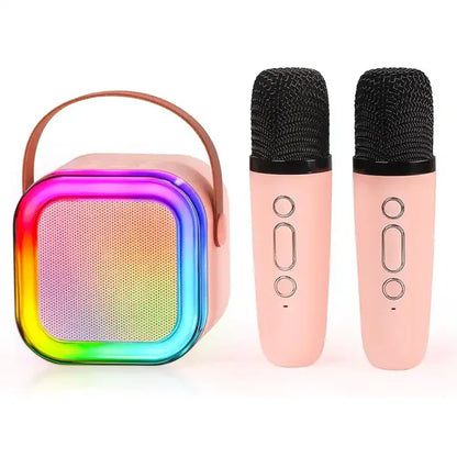 Wireless Karaoke Mic Set – Portable Bluetooth Speaker