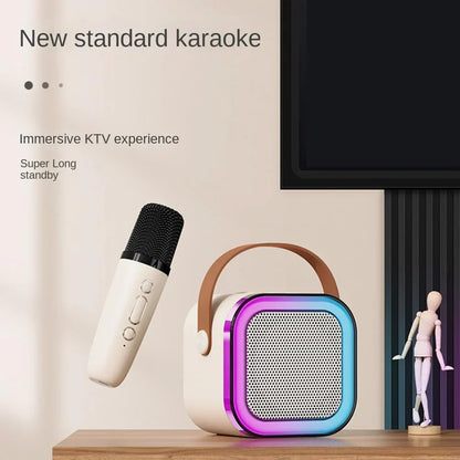 Wireless Karaoke Mic Set – Portable Bluetooth Speaker